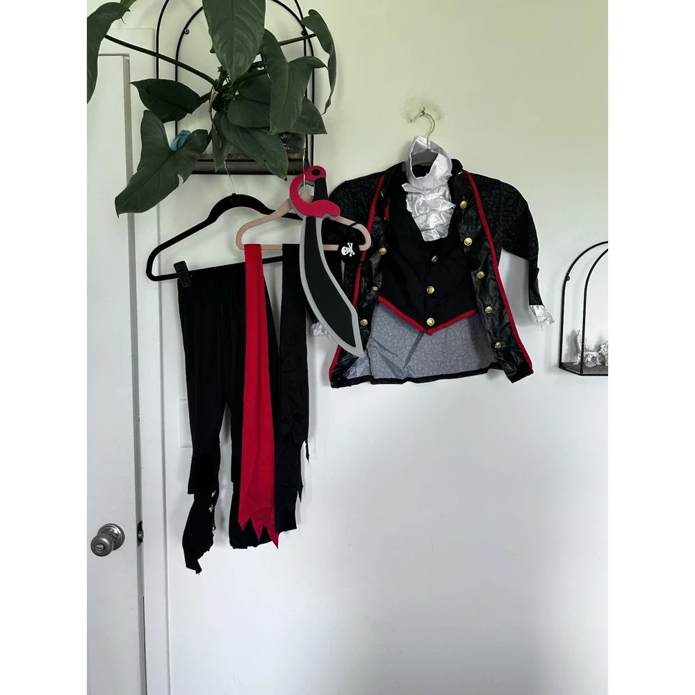 NWOT Spooktacular Creations Toddlers Pirate Halloween Dress Up Costume Size 3T